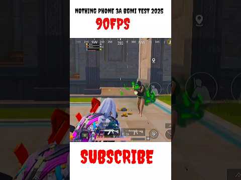 NOTHING PHONE 3A BGMI TEST 2025 #BGMI90FPS#BGMIHighSettings#GamingBenchmark#ThermalTest
