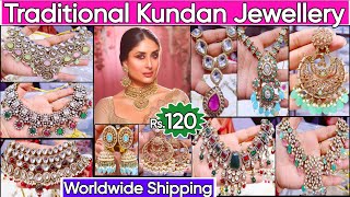 Latest Traditional Kundan Polki & Reverse AD Jewellery Collection 2025 | Budget Friendly Jewellery