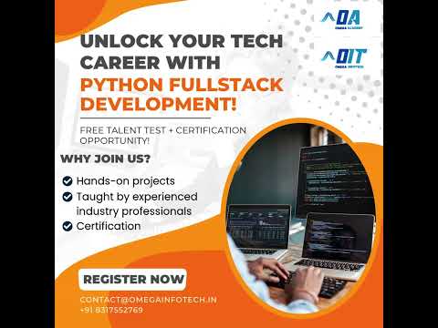 unlock your tech career with pyhton fullstack development