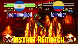 FT5 @samsho4: josemanuelinsol (SV) vs hellreicer (CO) [Samurai Shodown IV Fightcade] Aug 2