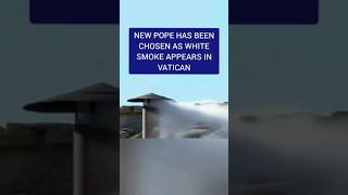 A NEW POPE HAS BEEN CHOSEN #shorts2025 #newpope #pope #pope2025