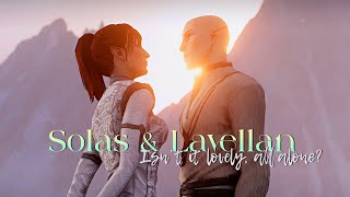 Solas & Lavellan || isn't it lovely, all alone? || Dragon Age: Inquisition [GMV]