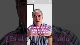 Me duele la mama ¿Es indicativo de tener un #CáncerDeMama? #mastología #senología