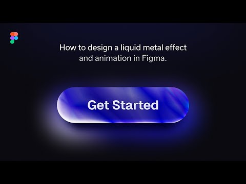 Figma Tutorial - Liquid Metal Button