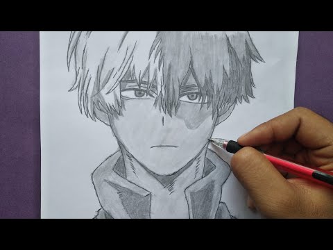 Speed Drawing - Todoroki | My Hero Academia / Boku No Hero Academia