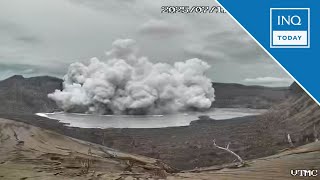 Phivolcs logs minor phreatic eruption at Taal Volcano | INQToday