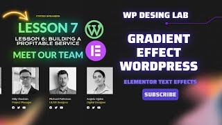 Gradient Glow Effect WordPress | Neon Text Effect in Elementor