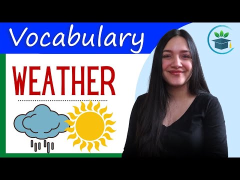 Smart English Words you can learn about the Weather
