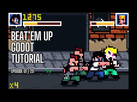 Create a Beat 'em up game in Godot (Part 01/20: Setting up Godot)