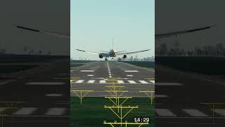Landing Etihad 777F Cargo at Shanghai Pudong International Airport (PVG)