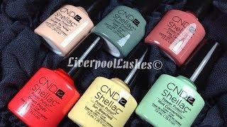 Shellac Open Road Collection (Swatches & Colour Comparison)