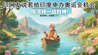 印网友说若给印度申办奥运会机会，恒河将一战封神！各地网友：别祸害人了！