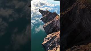 新疆S101国防公路－肯瓦斯特水库终于拍到这个天空之境了#新疆旅游　#旅行 #新疆