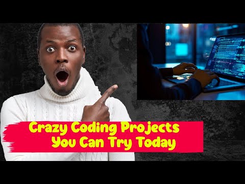 Crazy Coding Projects You Can Try Today#CodingChallenges#CodeNewbie#ProgrammingLife#100DaysOfCode