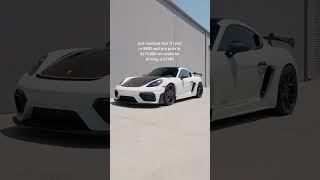 2025 Porsche 718 Cayman GT4RS
