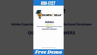 AD0-E127 Certification Exam Dumps - Recent and Free