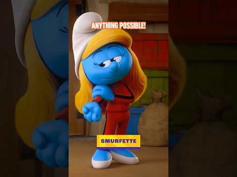 Every girl Smurf is THAT girl 🩵 | The Smurfs #shorts