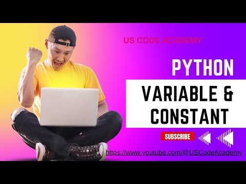 What are Variables||What are Constants &its types in python||How we use Comments|| Python's Operator