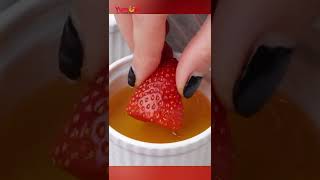 So Delicious Strawberry Jelly Dessert Idea #shorts #trending #dessert #bakingadream #newtoyou