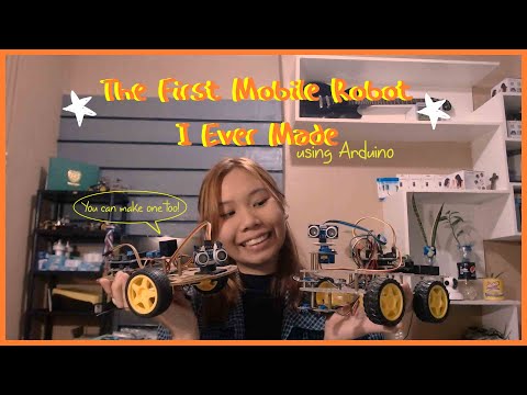 The First Arduino Mobile Robot (MoBot) I Ever Made!