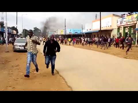 Mumbwa riots over gassing insidents in the country