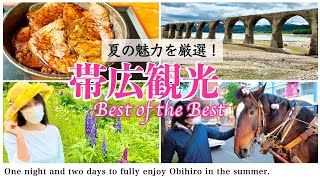 【北海道観光】帯広観光でグルメ/絶景/エンタメを大満喫！1泊2日のベストコース(2022年夏の帯広旅行)