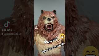 repaint eye and mouth memory toys ursa major #memorytoys #ursamajor