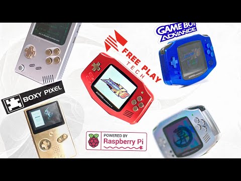 全金属GBA最强掌机的终极模式？ Boxypixel & Raspberry Pi &  Gameboy Advance