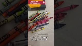 Would you buy a used crayon 😂  #crayon #retired #90s #crayola #dandeli... #Shorts