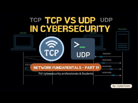 TCP vs UDP: What’s the Real Difference? (Explained for Cybersecurity Students!)