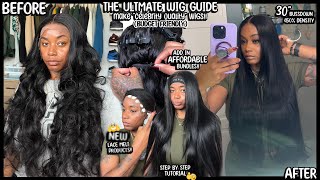 ✨THE ULTIMATE WIG GUIDE✨ CELEBRITY QUALITY WIGS ON A BUDGET😱 Make a 450% Density Wig From Scratch 👀