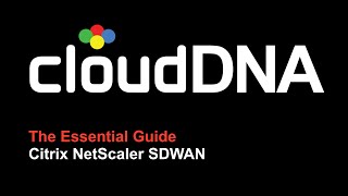 Citrix NetScaler SDWAN introduction.