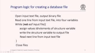 CS101x S028 Creating a Binary File IIT Bombay