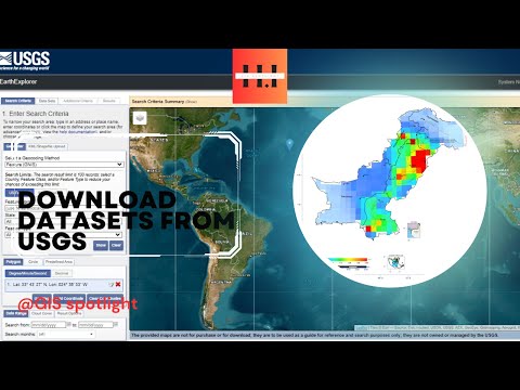 Usgs Datasets: The Best Way To Download #usgs #tutorial