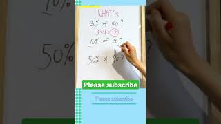 Percentage Tricks and Shortcuts