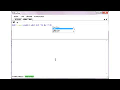 Natural language interface to a Object-Role Modeling aware database