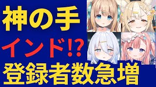 【Varium】登録者数急増の謎に迫る。インドに愛されしガール。【飴望にぃな/涼月すい/綿宮あひる/白星あわわ】