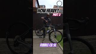 How Heavy is the Ribble CX SL?