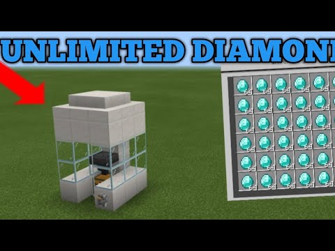 Minecraft Diamond Farm || Diamond Farm In Minecraft Pocket Edition