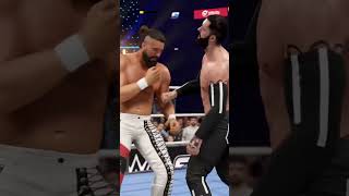 Bálor VS. Andrade | WWE2K25 | #shorts #holidayswithshorts #axdgaming
