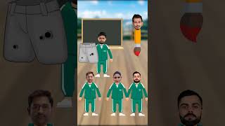Yah kiska chaddi hai?🤔 Virat, Dhoni 🆚 Rohit, Anushka, Babar IPL #shorts