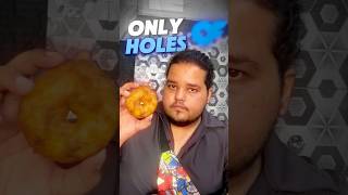Ate Only Foods with Holes – Hole-y Food Challenge!