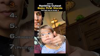 Ranking Cutest Baby First Words 👶 (Part 3)