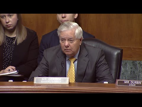 Graham Questions Witnesses at Senate Judiciary Committee Credit Card Hearing