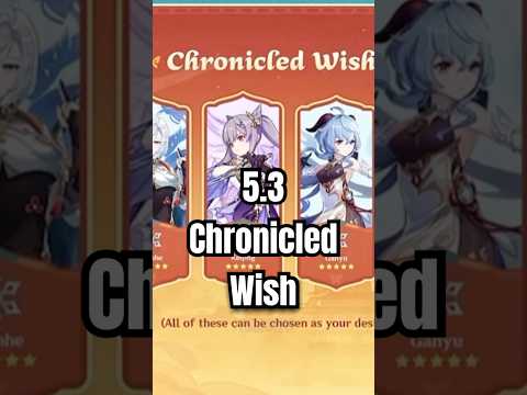 Are you pulling on the 5.3 Chronicled Wish Banner? 🏮 #genshinimpact #genshin #genshintartaglia