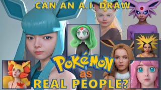 Pokémon as Real People (Craiyon AI vs Pokémon)