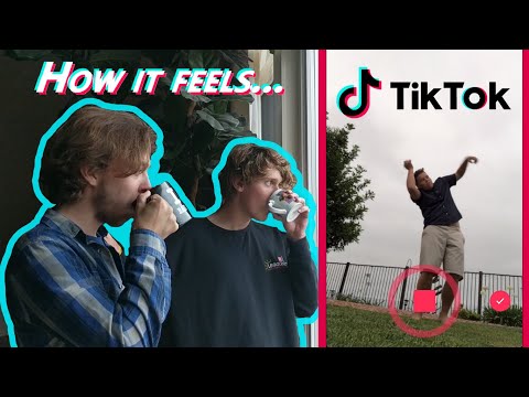 Watching Someone Film a TikTok
