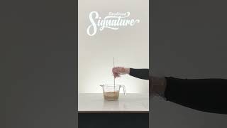 Iced Hazelnut Latte with Easy® Rock Salt & Cheese Foam Topping