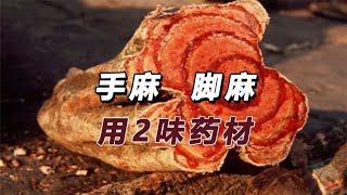 手麻、脚麻、四肢麻木怎么办？解麻木的2味药材，舒筋通络