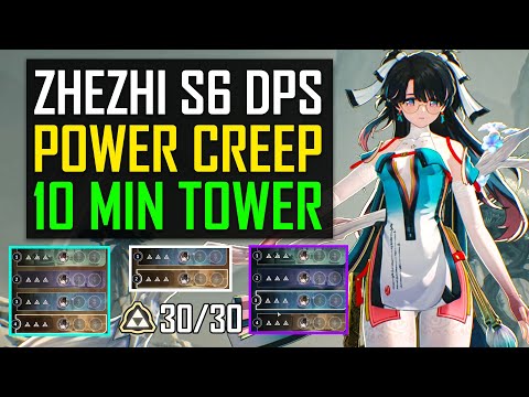 ZHEZHI SOLO Full Tower Clear in 10 Minutes Wuthering Waves